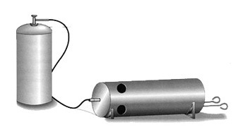 Round Pipe that is used to contain heat